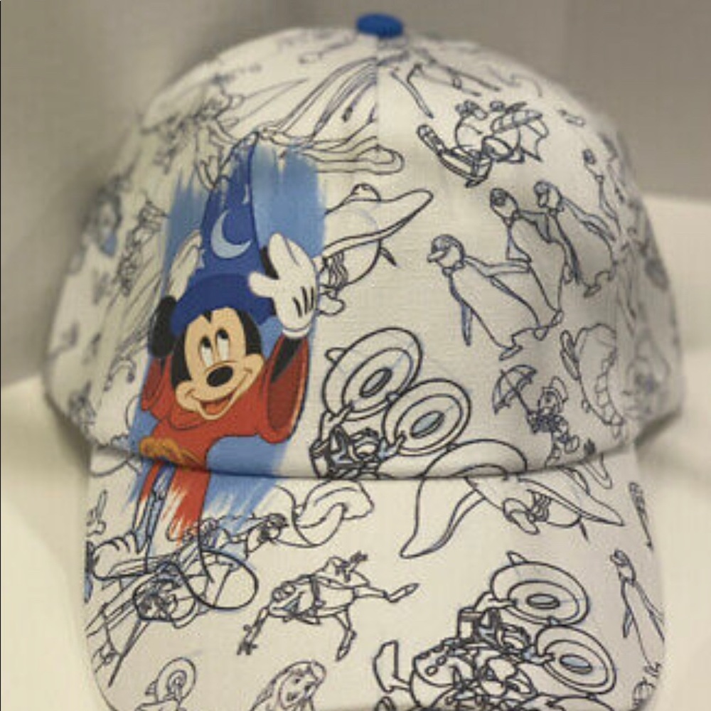 Mickey Sorcerer Ink & Paint Youth Hat NWT